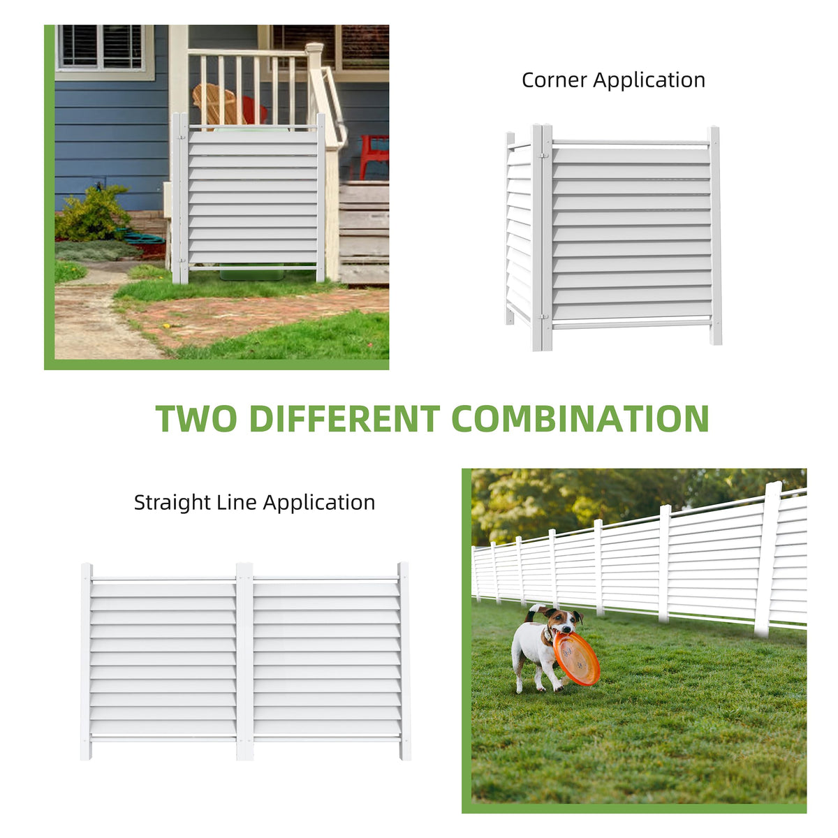 Qikdesign multi-purpose outdoor fence doubles as garden and pet enclosure.