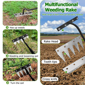 Qikstren Gardenia 2.0 long handle demonstrates ergonomic grip for comfort