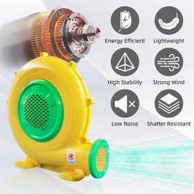 QILEBA fireproof plastic body ensures durable, safe operation.