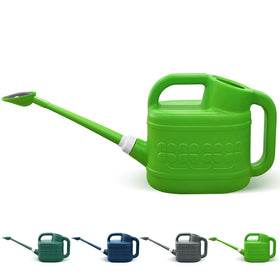 Qilebi 2 gallon watering can top view for easy filling