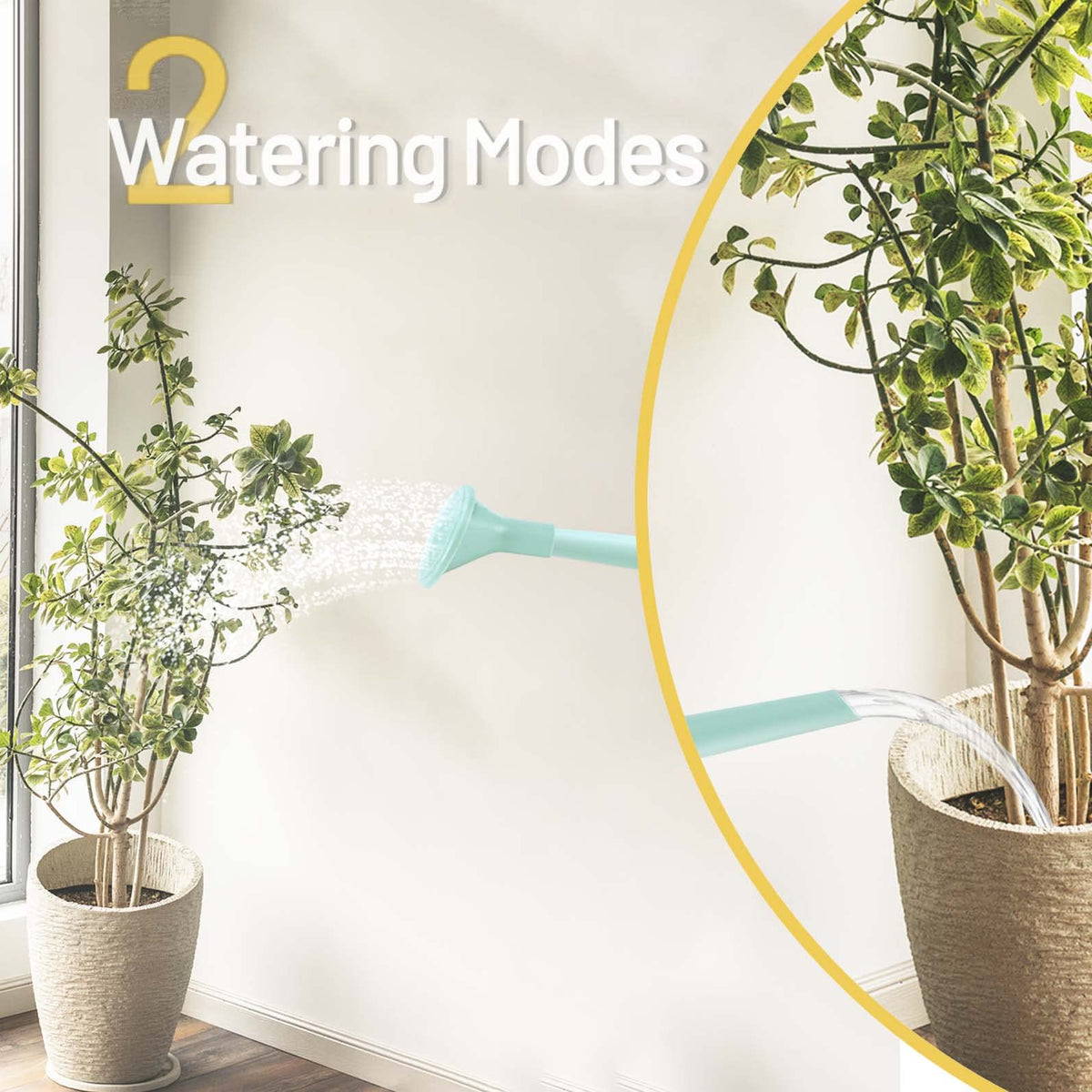 Qilebi durable anti-fall design withstands daily garden use.