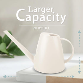 Qilebi watering can showing detachable shower nozzle for adjustable flow
