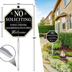 Durable aluminum panel resists weather and sun for long outdoor use