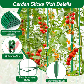 Qinzave garden twist tie simplifies tying and training plants