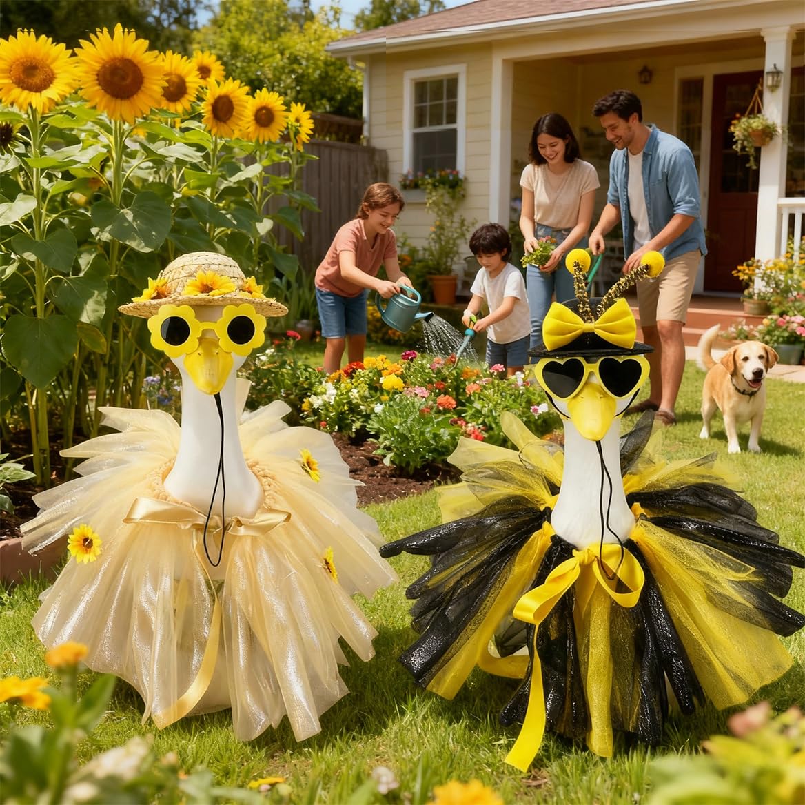 QIONG ideal gift for garden lovers seeking whimsical seasonal accents.