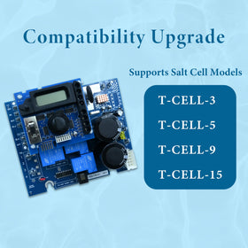 QIQIBABA GLX-PCB-DSP display board front view with clear readouts.