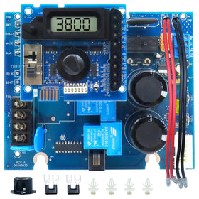 QIQIBABA GLX-PCB-RITE main board front view showing control surface for stable chlorination control.
