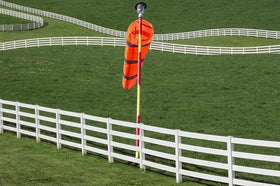 Qishi windsock in packaging with bag for safe transport