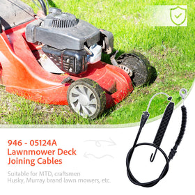 Qissiq deck engagement cable spring-end detail, durable replacement for compatible brands.