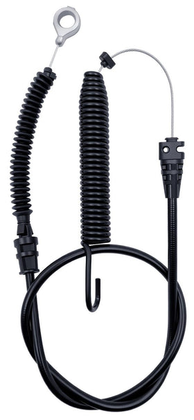 Qissiq deck engagement cable eye-end view for reliable mower deck engagement.