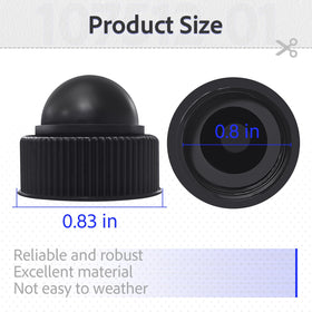 Qissiq pack-of-2 cap-bulb assembly ready for quick replacement.
