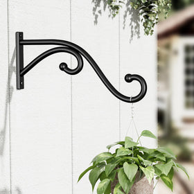 Qiuzido dual-pack 10inch hooks for sturdy outdoor hanging setups.