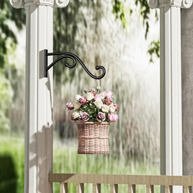 Qiuzido wind chime hanger outdoor adds subtle decor and sound.