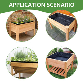Qivine ready-to-use liner unfolds and plants directly, no assembly