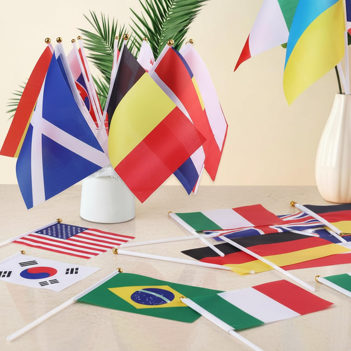 qiyeyeye durable polyester flags withstand indoor and outdoor use