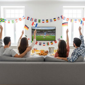 qiyeyeye international flags kit for cultural festival decorations