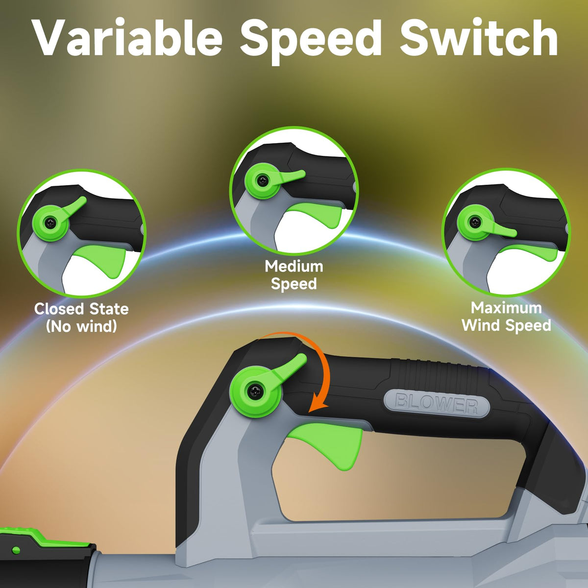 QIYORL ergonomic handle reduces fatigue during extended use