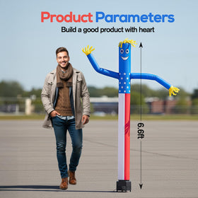 QIZRON durable oxford-material inflatable figure designed for repeated outdoor use