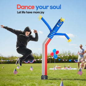 QIZRON easy-setup inflatable dancer for quick, splashy business promotions