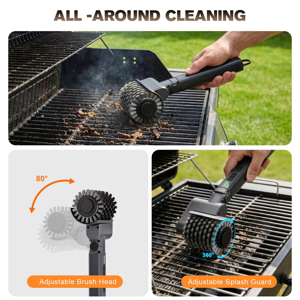 QKMPOM polishing head delivers final shine on grates