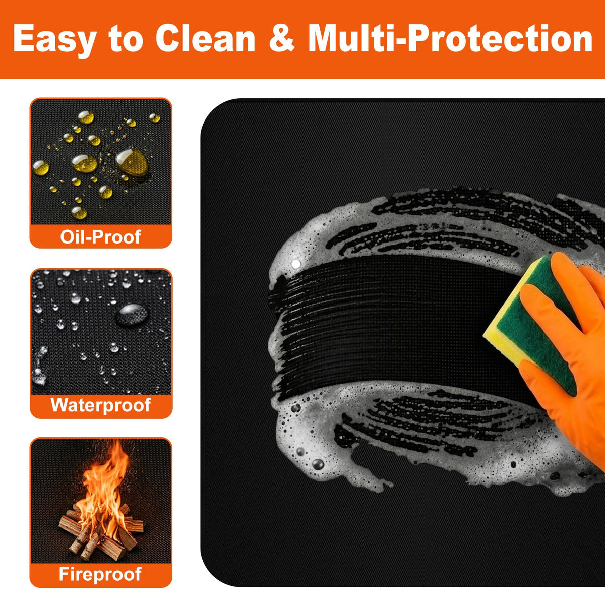 Qlazipse waterproof and oil-proof coating for easy cleaning