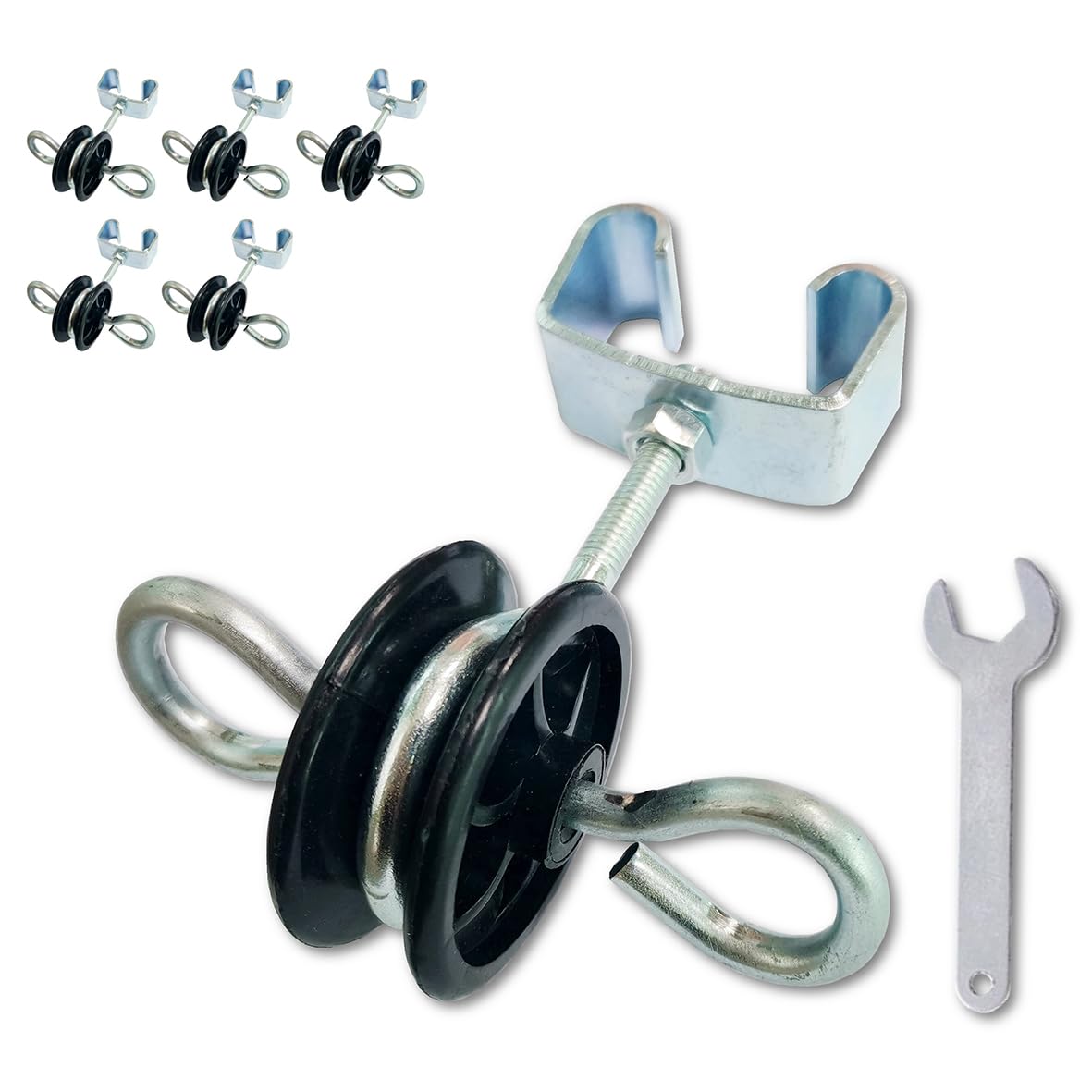 QMARK Farm gate handle anchor 5-pack improves fence setup and reliability.