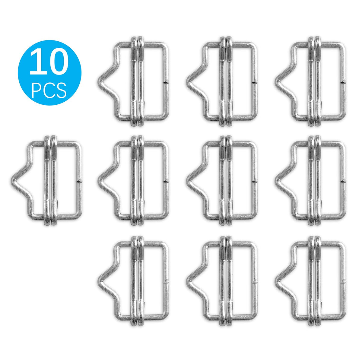 QMARK polytape buckle shown for reliable gate connections