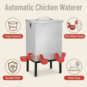 Qnemaei stainless steel body resists cracking and rust outdoors