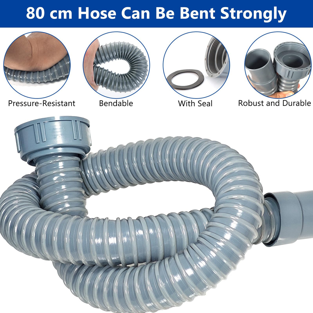 QNFANN Dirt Cleaning feature helps prevent clogs and maintains flow.