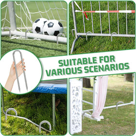 QNLONG Dog Fence and Deer Feeder Stake provides reliable outdoor stability.