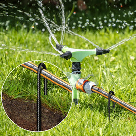 QNLONG pointed end stake enables easy ground insertion