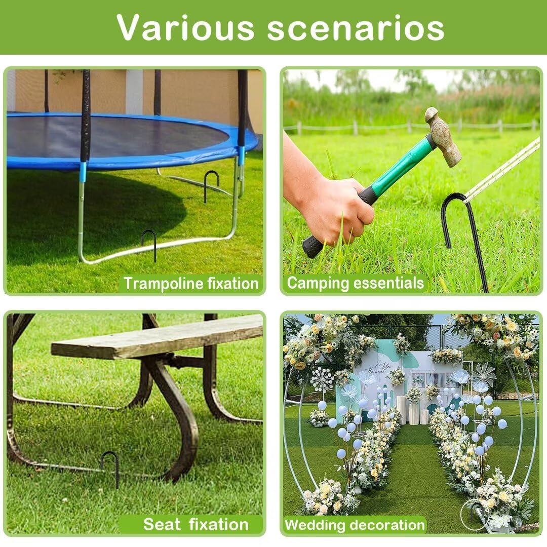 QNLONG Quality ground stake offers reliable support on varied terrains.