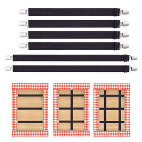 QoeCycth hidden-strap tablecloth clip keeps cloth flat on windy outdoor tables