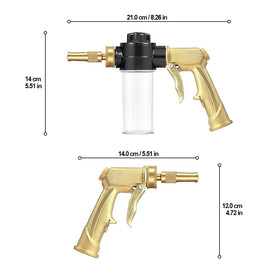 QonSaSiao durable brass construction withstands frequent cleaning