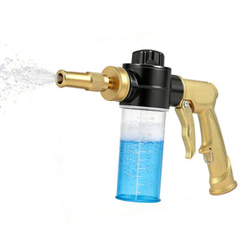 QonSaSiao high-pressure nozzle with soap dispenser for powerful cleaning