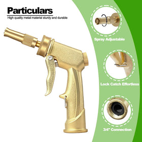 QonSaSiao metal handle close-up highlighting durable brass construction