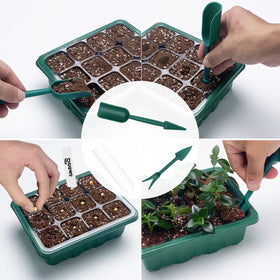 Qoolife seed starter tray premium PP material for durable use