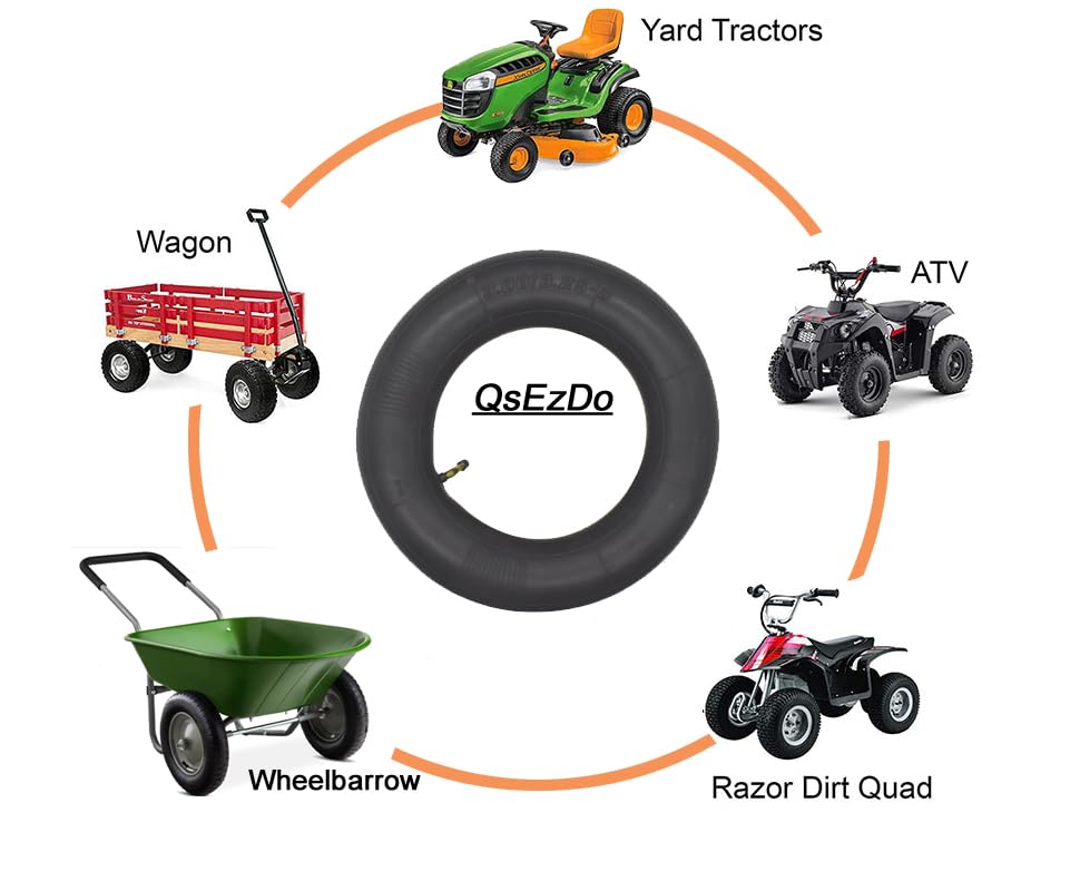 QsEzDo premium 3.00-3.25-8 inner tube resists abrasion