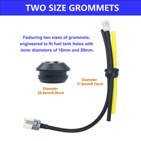Qtcial Repower fuel filter component ready for easy replacement.