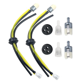 Qtcial Repower fuel line kit contents for Echo trimmers maintenance.
