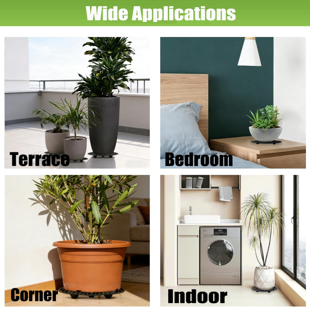 QTLCOHD versatile plant stand for indoor and outdoor decor.