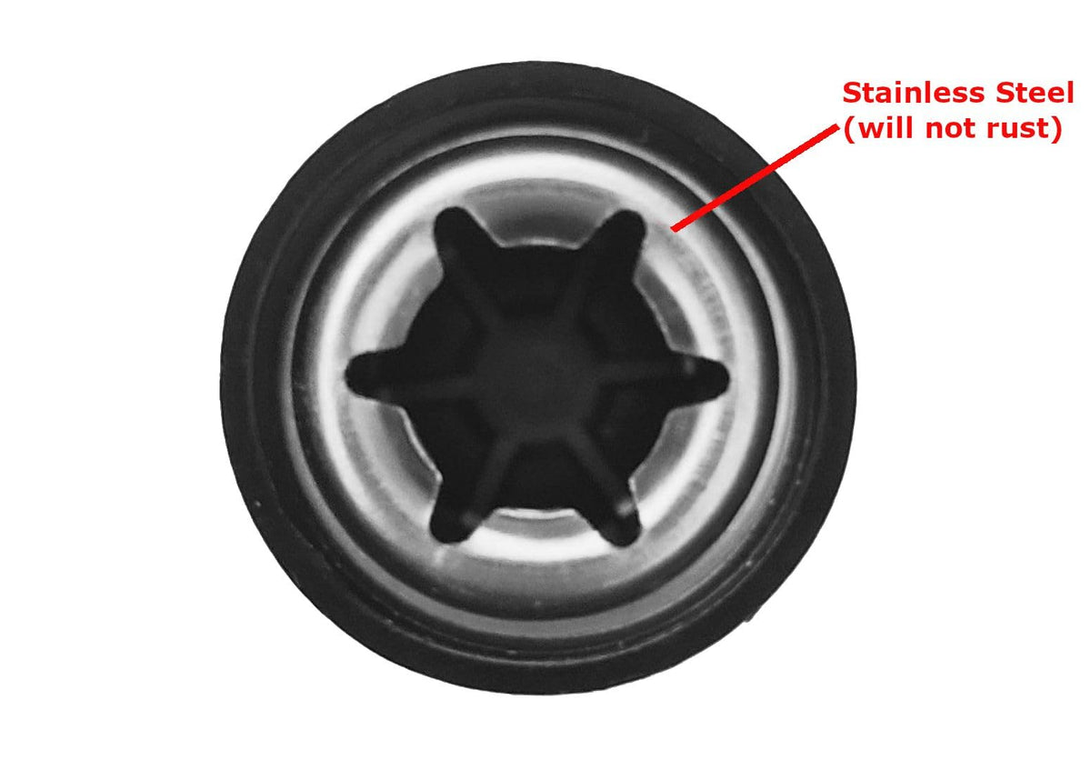 Quadrapoint hub cap installation guide showing easy fit