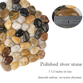 Qualdout stepping stones hexagon add rustic charm to outdoor spaces