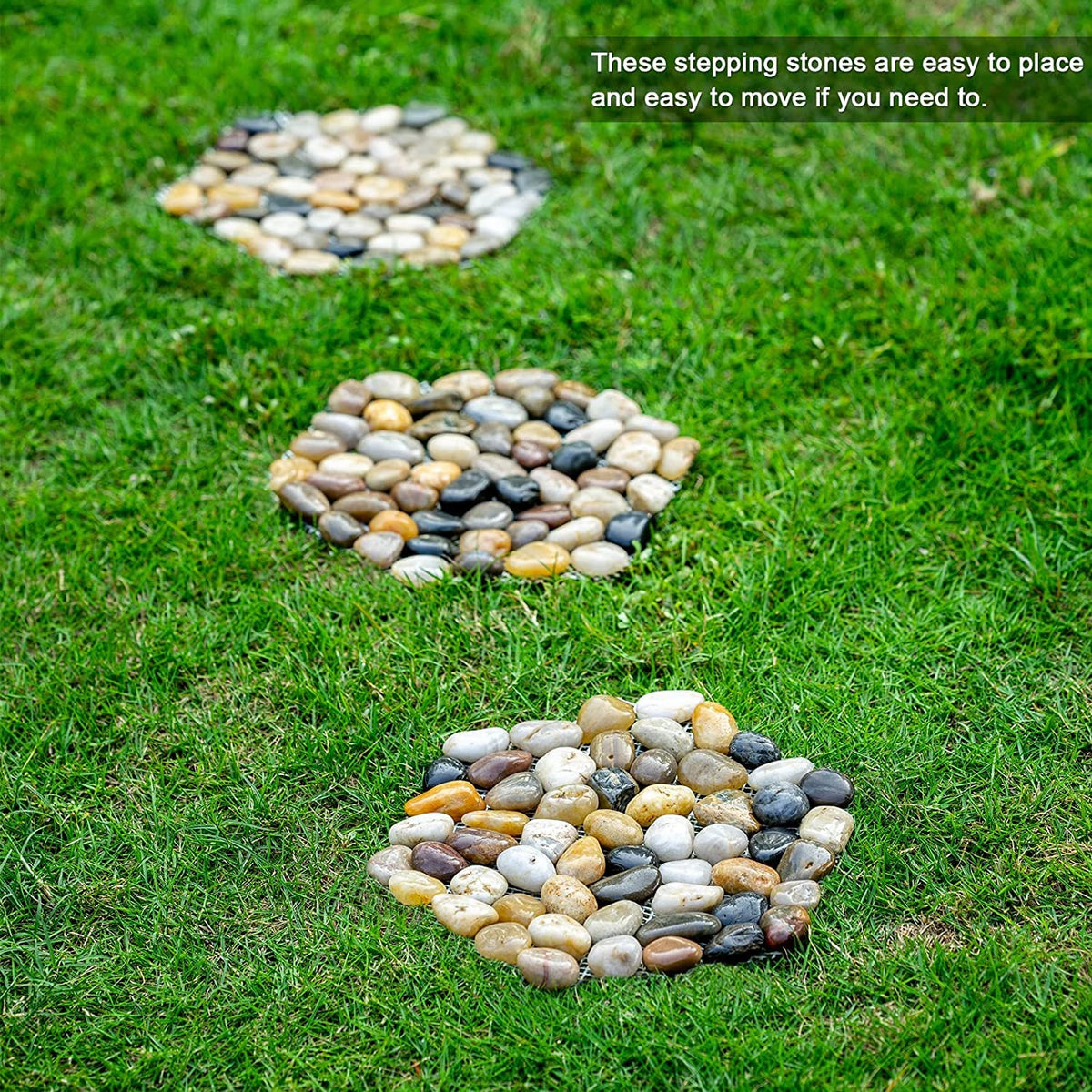 Qualdout stepping stones hexagon make a thoughtful gift for gardeners