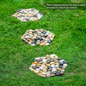 Qualdout stepping stones hexagon make a thoughtful gift for gardeners