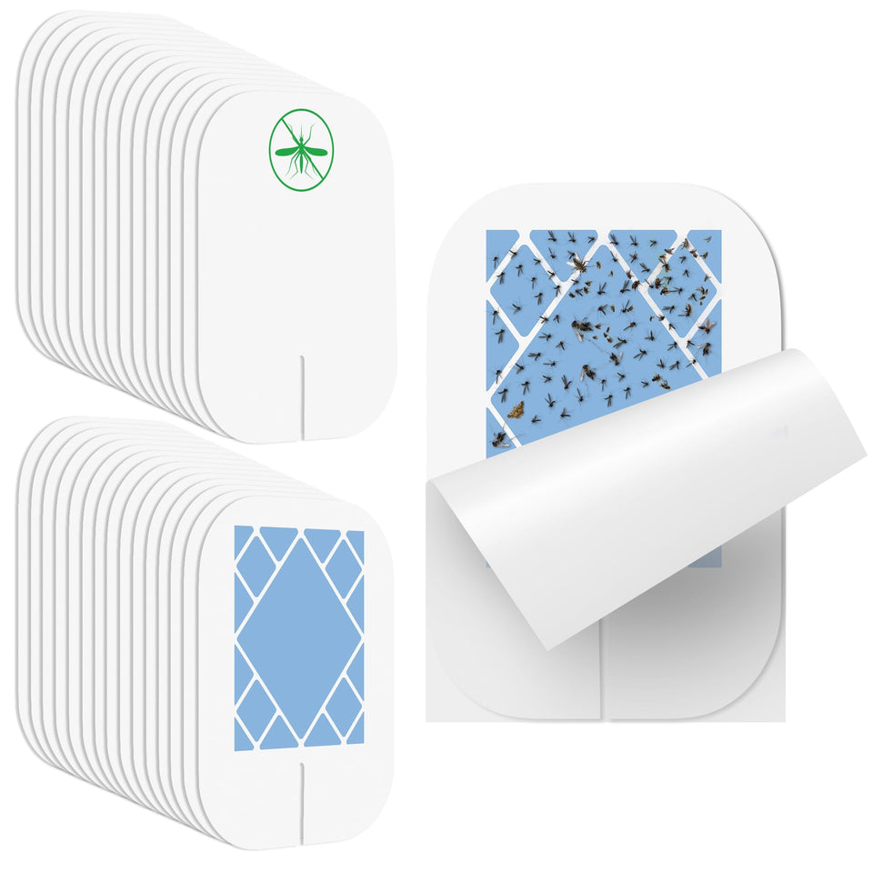 Qualirey 30-pack refill glue boards for long-lasting indoor pest control.