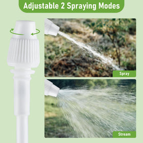 Qualirey 38mm bottle fit sprayer wand for flexible refills.