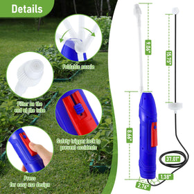 Qualirey adjustable-nozzle sprayer wand offering versatile mist and stream.