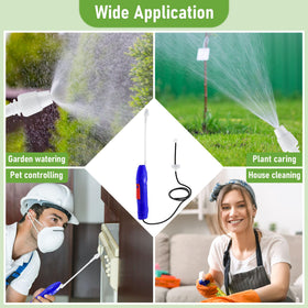 Qualirey cordless operation enables quick, portable spraying.