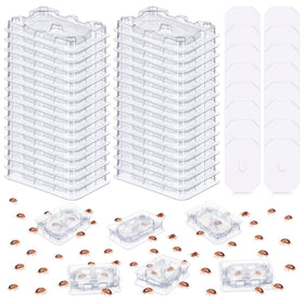 Qualirey bed bug detector traps packaging shows an easy-to-use 16-set kit